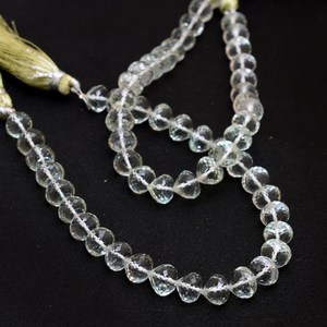 ลูกปัดอะเมทิสต์สีเขียวเกรด AAA+ ขนาด 8x8 มม. รูปทรงหัวหอม ลูกปัดอะเมทิสต์ธรรมชาติเจียระไนทรงเหลี่ยมเจาะรูตรงสำหรับทำเครื่องประดับ - Product Image 6