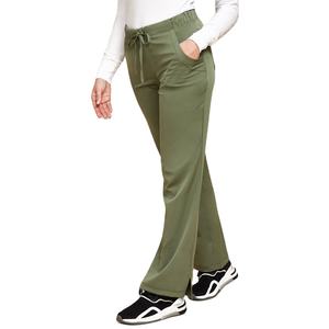 ชุดเครื่องแบบโรงพยาบาลผ้าโพลีเอสเตอร์ยืดสำหรับผู้หญิงชุดเสื้อและกางเกงสำหรับ2026พยาบาลผ้าโพลีเอสเตอร์ขัดผิวสีเทามีสไตล์ - Product Image 4