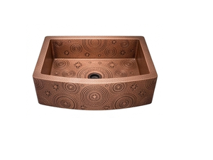 European Antique Hand Hammered Copper Kitchen <b>Sink</b> Copper Basin <b>Sink</b> Copper Basin <b>Sink</b> Bathroom <b>sink</b> wholesale price - Product Image 5