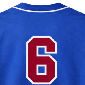 Camiseta de Béisbol Azul Rey Personalizada con Diseño de Botones, Nombre del Equipo y Número del Jugador Personalizados para Uniformes Deportivos Masculinos - Product Image 6