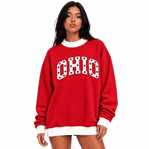 Sudadera Oversize de Cuello Alto para Mujer, Personalizada, de Corte Holgado, Informal, Suave, Cómoda, a la Moda, Ropa Urbana para el Día a Día - Product Image 4