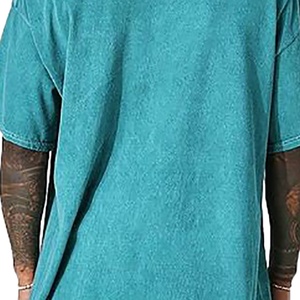 T-shirt graphique Streetwear vintage vierge personnalisé de haute qualité meilleur design imprimé pour les hommes en vente - Product Image 5