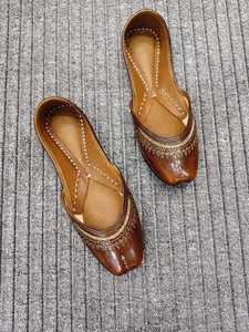 <b>Khussa</b> Shoes for Women Handmade Stylish Jutti for Women's Pakistani <b>Khussa</b> Shoes Made in Pakistan Women's Shoes - Product Image 3