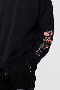 <b>Custom</b> Screen Printed Men's Sweatshirt Personalized Long Sleeve Streetwear OEM Casual Wear <b>Custom</b> Design Apparel Top Clothing - Product Image 4