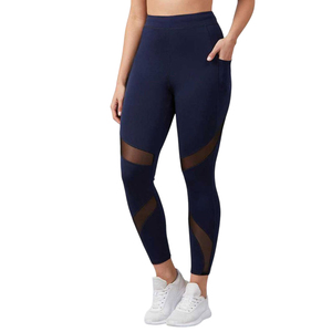 Customized Professional Manufactures 100% <b>Top</b> High Quality Women Yoga Leggings Solid Legging Sportswear Bulk Plain Tights - Product Image 3