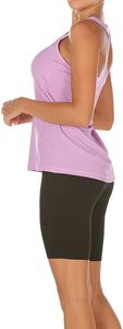 Camiseta sin mangas de mezcla de algodón para mujer, cómoda, básica, informal, suave, elástica, para el día a día, a la moda - Product Image 2