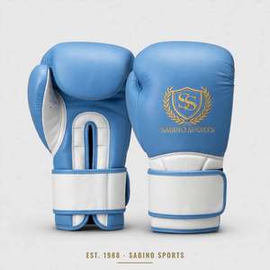 Guantes de Entrenamiento de Artes Marciales Mixtas (MMA), Boxeo Tailandés y Kickboxing de Cuero Personalizados de Alta Calidad Profesional, Medios Dedos, Elásticos - Product Image 2