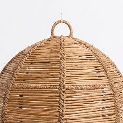 Lámpara Colgante de Sisal Natural Tejida a Mano, Estilo Boho, Pantalla de Lámpara Colgante Tipo Jaula de Pájaro, Lámpara de Techo Tejida para Decoración de Habitaciones de Hotel, Cafetería, Resort - Product Image 3