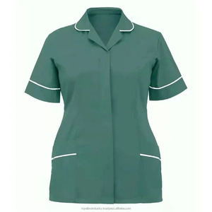 Uniformes de gommage d'hôpital pour médecins infirmières-Tissé respirant confortable tailles personnalisables couleurs pour les salons de beauté soins infirmiers - Product Image 5