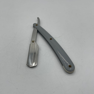 Stainless Steel <b>Single</b> <b>Blade</b> Disposable <b>Razor</b> with Plastic Handle for Male Barber Shop Beard Grooming - Product Image 4
