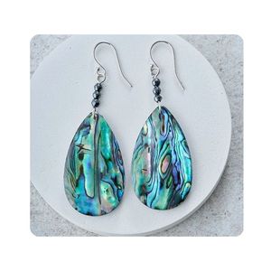 Meilleur Choix 2026 : Boucles d'oreilles créoles en perles naturelles pour un style plage et resort, et pour les mariages élégants et les soirées mode - Product Image 4