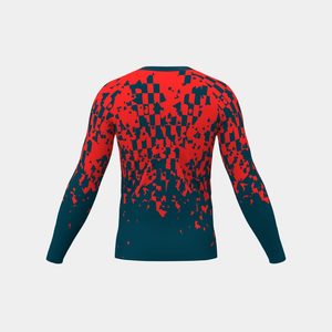 Rashguard unisexe à manches longues, écologique, OEM, pour les sports nautiques |   Haut en polyester/spandex résistant aux UV et à séchage rapide - Product Image 2