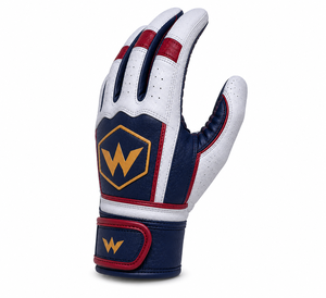 Factory Direct OEM Baseball Batting <b>Gloves</b> Custom Printed Logo Premium Cabretta Leather Palm Adult Youth Baseball Practice - Product Image 2