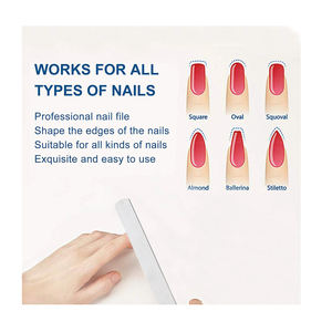 Lima de uñas de acero para uso personal, equipo de manicura, lima de uñas con acabado de precisión, herramienta reutilizable para el cuidado de uñas - Product Image 5