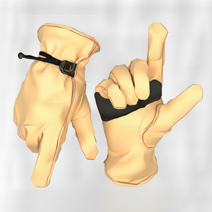 Gants de travail de sécurité très vendus, gants de travail industriels en cuir enduit, gants de travail de sécurité - Product Image 4