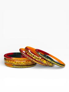 Juego de Brazaletes Acrílicos Clásicos Premium con Borde de Perlas, Chapados en Oro, Modernos, para Bodas, Uso Festivo, Precio al por Mayor - Product Image 3