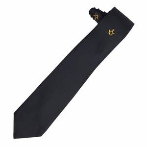 Corbata de Seda Azul de Inspiración Masónica con Patrón de Compás y Escuadra Dorados, Corbata Clásica Formal para Hombre, para Negocios, Bodas y Fiestas - Product Image 3