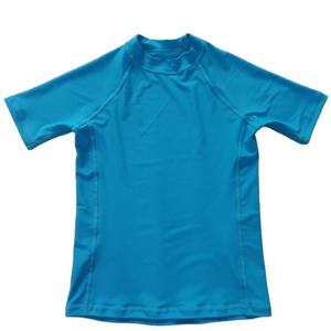 Men's Full Sleeve Rash Guard Blue Quick Dry Spandex <b>Swim</b> <b>Shirt</b> UPF50+ Sport Top with Sublimation Print - Product Image 4