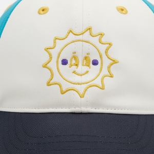 Unisex <b>Baseball</b> <b>Cap</b> White Blue <b>Navy</b> Sun Embroidery Casual Hat For Adults Spring Summer 100% Cotton Breathable - Product Image 5