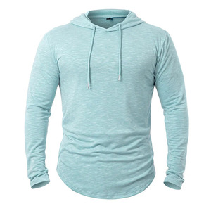 Custom Wholesale Winter <b>Hoodie</b> 100% Cotton Regular Fit <b>Running</b> Workout Casual Embroidery Logo Gym Fitness <b>Men</b> - Product Image 5