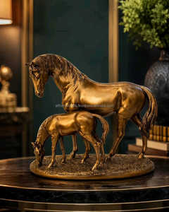 Figura de Ardilla de Metal Hecha a Mano, Estatua de Animal de Metal Vintage, Adorno de Escritorio, Decoración para el Hogar - Product Image 4