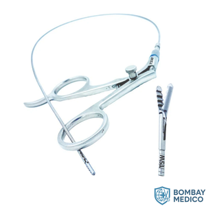 Juego de Instrumentos Flexibles para Histeroscopia Manual URS Alligator de Bombay Medico - Product Image 1