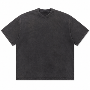 เสื้อยืดคอกว้างผู้ชาย ผ้าฝ้ายคุณภาพสูง 100% ปรับแต่งได้ ระบายอากาศ แห้งเร็ว เป็นมิตรกับสิ่งแวดล้อม ยับยาก ไซส์ใหญ่ - Product Image 4