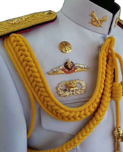 Cordon tressé en fil d'or pour uniforme, aiguillette - Product Image 5