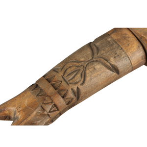 Couteau traditionnel Ainu Makiri, artisanal, d'origine japonaise, modèle G-2215 - Product Image 3