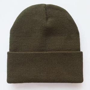 Plain Rib Knit Beanie Warm Winter Skull Cap Stretch Fit Unisex Casual Outdoor Streetwear Daily Wear <b>Hat</b> - Product Image 6