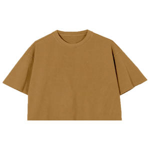 เสื้อยืดแขนสั้นคอกลมปักลายสำหรับผู้หญิงไซส์พลัส ผ้าฝ้ายออร์แกนิค 100% ระบายอากาศได้ดี เป็นมิตรกับสิ่งแวดล้อม สวมใส่สบาย - Product Image 2