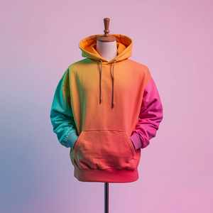 Sweat-shirt à capuche surdimensionné pour homme, coupe ample, en molleton de coton, avec personnalisation OEM ODM - Product Image 6