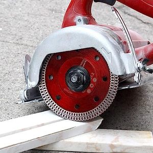 Lame diamantée de 4 pouces sans éclats pour la découpe de carreaux de porcelaine avec des bords propres - Product Image 5