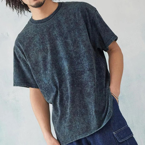 Camisetas informales para hombre, de moda, transpirables, de mezcla de algodón, cómodas, para verano, de manga corta, para uso diario. - Product Image 3