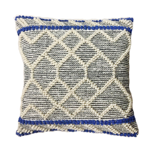 Cojín de alfombra Vintage razonable, funda de lana, fundas de almohada de moda, fundas de almohada tejidas bohemias decorativas hechas en la India - Product Image 3