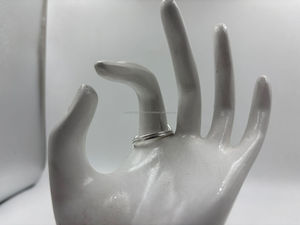 Luxury 999 Fine Silver <strong>Ring</strong> Pure Silver Jewelry for Discerning <strong>Buyers</strong>, Ethically Sourced Material - Product Image 2