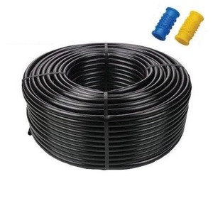 Tubería de Riego por Goteo Flexible de Polietileno de Primera Calidad, 12 mm/16 mm/20 mm, Material de PVC Antiobstrucción para Riego Agrícola y de Jardín - Product Image 1