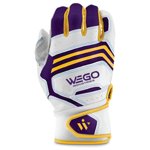 Guantes de bateo de béisbol profesionales de piel de cabra lisa con puño corto para jóvenes 2026 - Product Image 6