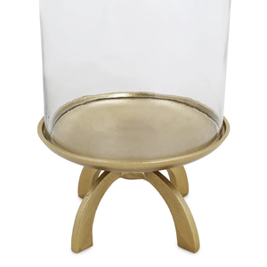Portavelas de Cristal Tipo Huracán y Linterna para Decoración Festiva, Portavelas de Mesa de Primera Calidad, Estilo Antiguo - Product Image 6