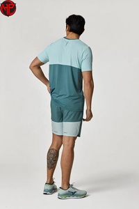 Men Casual Clothes Short <b>Set</b> Men Short Sleeve T-Shirt Shorts <b>Sets</b> Two Pieces Custom logo Casual Summer Men Tracksuit <b>Set</b> - Product Image 6