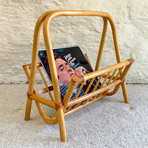 Estante para revistas de ratán, soporte para almacenamiento de libros, soporte para periódicos, estantes para organizar la oficina - Product Image 6