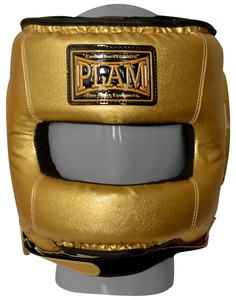 หมวกป้องกันศีรษะสำหรับชกมวยไทย มวยสากล MMA ยี่ห้อ Plam International ผลิตจากหนัง PU ซับในดูดซับเหงื่อ ปรับแต่งสีและโลโก้ได้ - Product Image 1