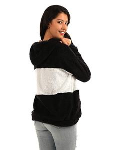 Sudadera con capucha de Gimnasio Deportivo de manga larga para mujer de alta calidad, jersey de lana de algodón de invierno, capucha atlética de gran tamaño, logotipo frontal, gran oferta - Product Image 2