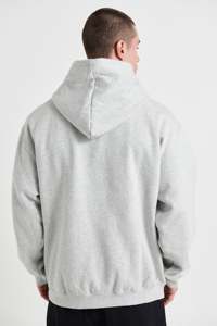 เสื้อฮู้ดดี้โอเวอร์ไซส์สำหรับผู้ชาย ผ้าฝ้ายฟลีซ 100% มีกระเป๋า ระบายอากาศได้ดี สไตล์สตรีทแวร์ สำหรับฤดูหนาว - Product Image 4