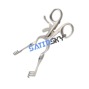 Retractor Ortopédico Adson 8.5 Manual, Grado Alemán, Acero Inoxidable de Alta Calidad, 4 x 4 Dientes Afilados, Brazos Rectos - Product Image 3