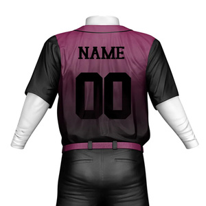 Conjunto de Uniforme de Béisbol de Alta Calidad, Tela que Absorbe la Humedad, Conjunto de Camiseta y Pantalón de Béisbol Personalizado para Equipos Profesionales, Venta en Línea - Product Image 5