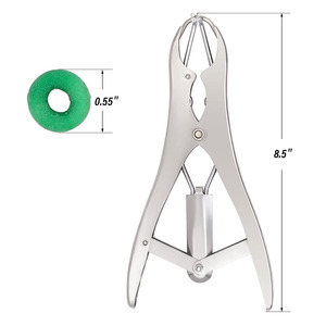 Instruments vétérinaires durables en acier inoxydable, ensemble d'outils pour les cliniques vétérinaires et les instruments de castration pour animaux d'élevage - Product Image 4