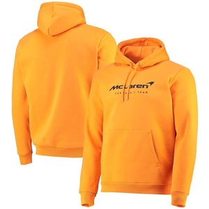 Sudadera con Capucha Naranja para Mujer McLaren, Manga Larga, Color Sólido, Forro Polar Transpirable, Ecológica, Poliéster/Algodón, Secado Rápido - Product Image 1