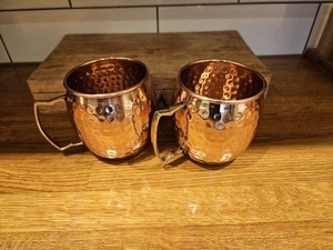 Mug Moscow Mule Classique en Cuivre Pur Martelé, Fait Main, Réutilisable avec Poignée, ILAHI's ICOCM-13541, Pour Usage Domestique et Fêtes - Product Image 5
