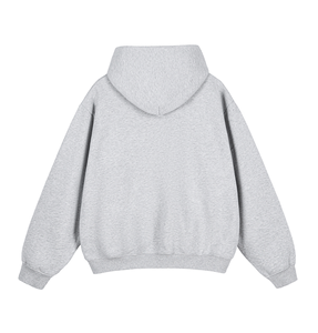 Custom Heavyweight Boxy Fleece Hoodie | Oversized Unisex Cotton Pullover | OEM Private Label Streetwear Manufacturer - Product Image 2
